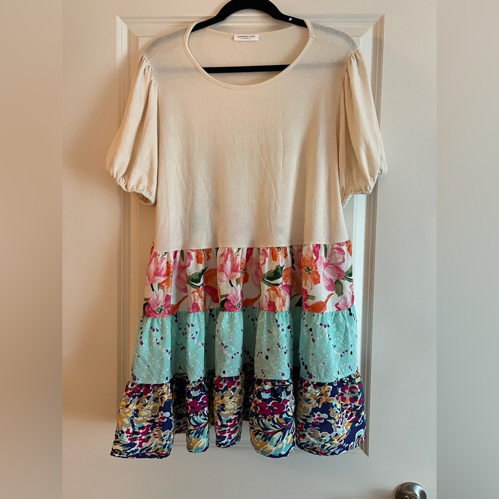 Chic Soul Multicolor Blouse